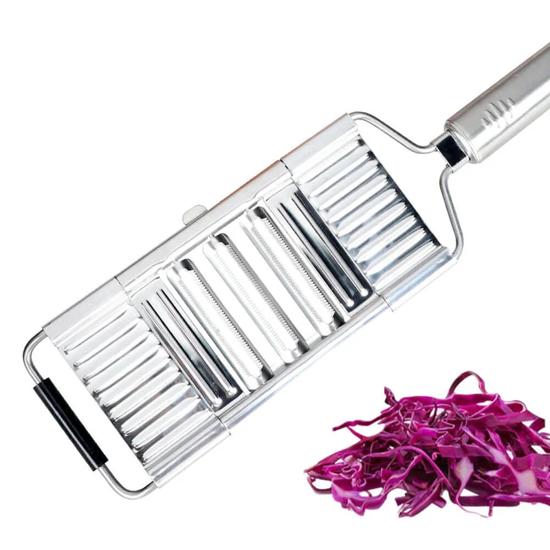 4-in-1 Edelstahl-Gemüseschneider
