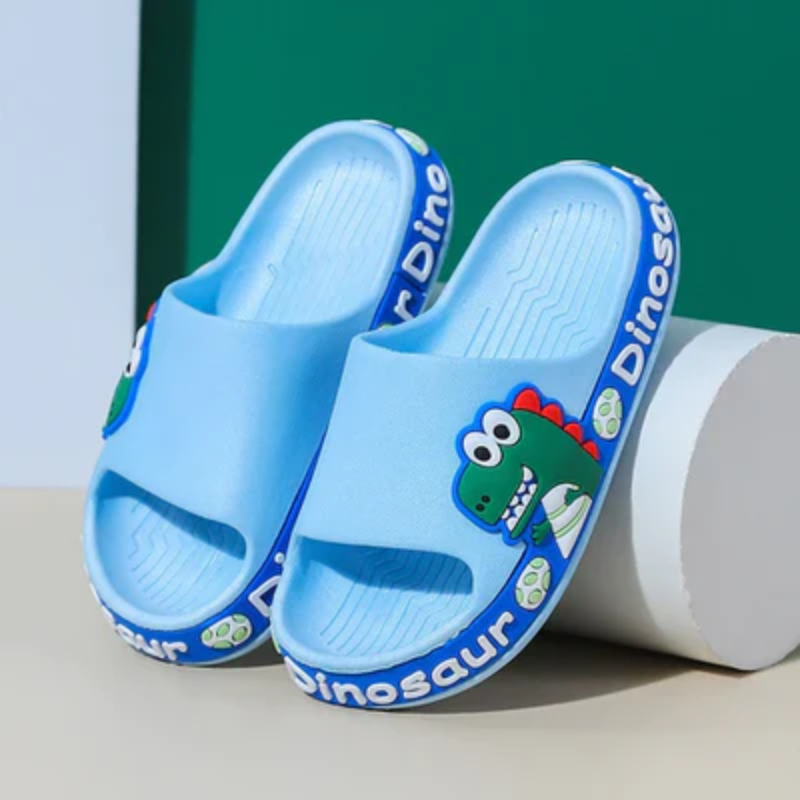 Dino Crocs™ – Orthopädische Antirutsch-Sandalen für Kinder