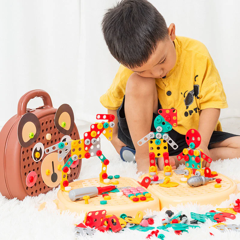 Montessori-Werkzeugkoffer für Kinder