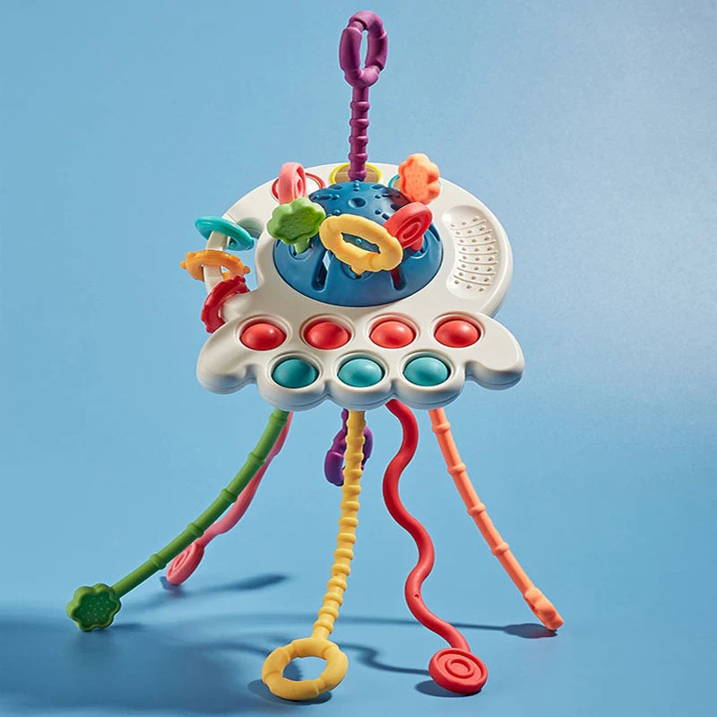 Montessori UFO-Sensorikspielzeug 3-in-1