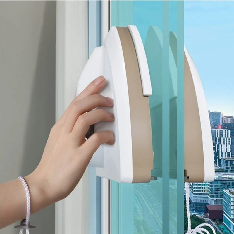 Glass Master™ – Magnetischer Fensterreiniger (Doppelseitig)