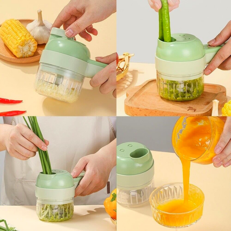 Master Crusher® – Multifunktionaler Lebensmittelzerkleinerer 4-in-1