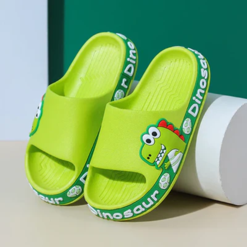 Dino Crocs™ – Orthopädische Antirutsch-Sandalen für Kinder