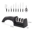 3-in-1 Knife Sharpener – Super Practical