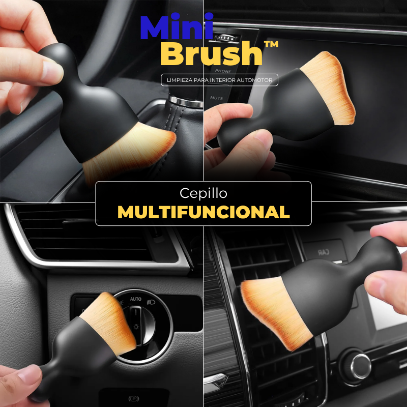MiniBrush™ – Reinigungsbürste für Autoinnenraum