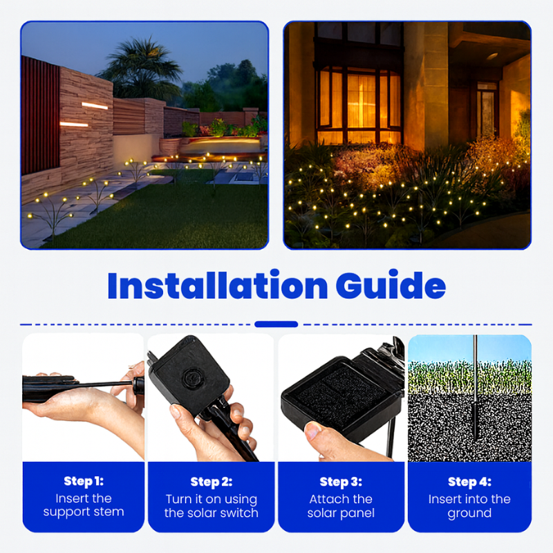 Solar Powered Firefly Light Kit - SunGlow®