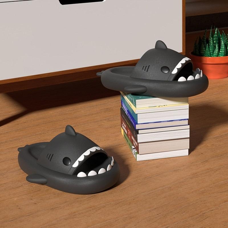 Shark Antirutsch-Hausschuhe für Erwachsene & Kinder