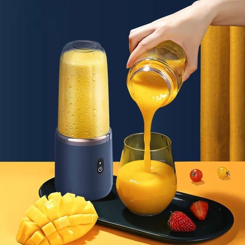 Tragbarer Mixer mit 6 Klingen + Gratisbecher